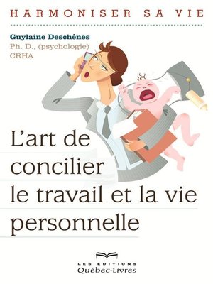 cover image of L'art de concilier le travail et la vie personnelle